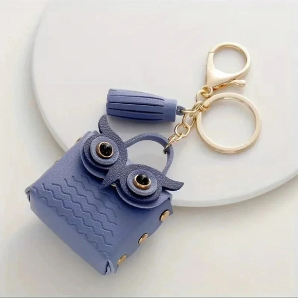 Adorable Owl Tassel Keychain - Picture 4 of 4